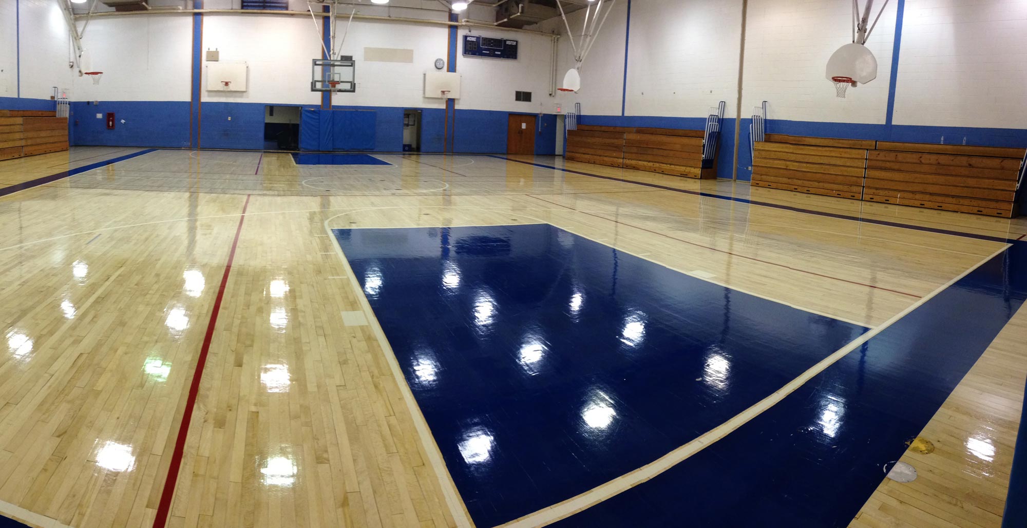 wood gym floors | DNC Facility