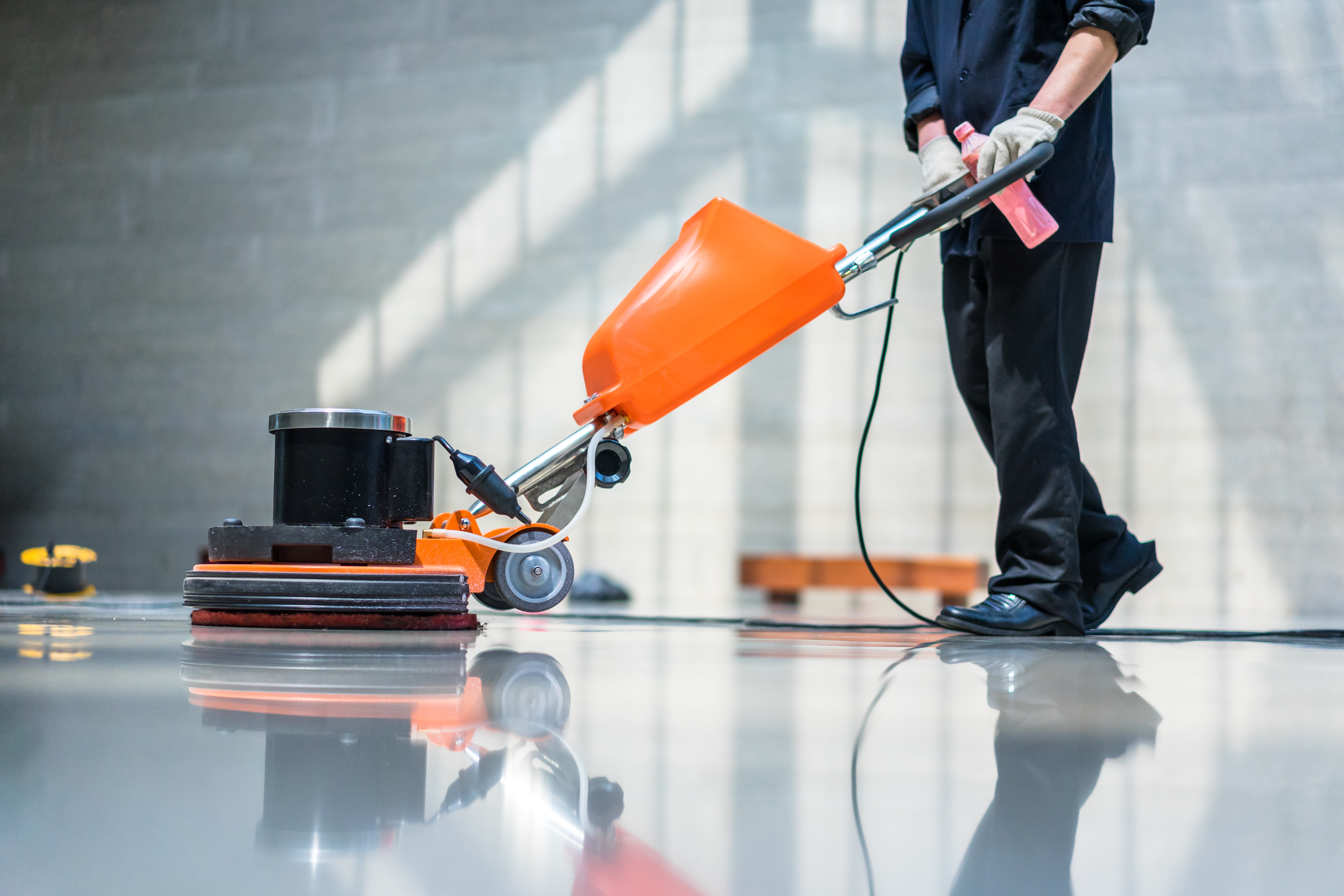 Washing Floor Machine | Facility Support Company